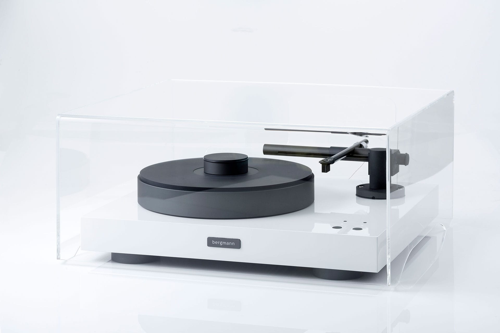 Full acrylic dustcover for Bergmann Audio turntables